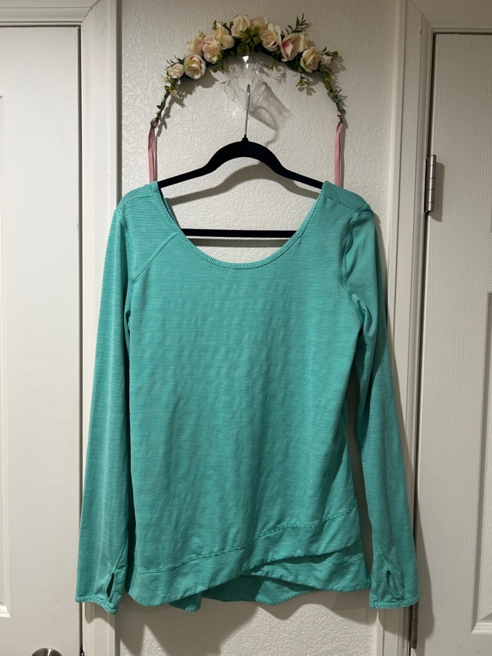 Zella Long Sleeve Scoop Neck Top